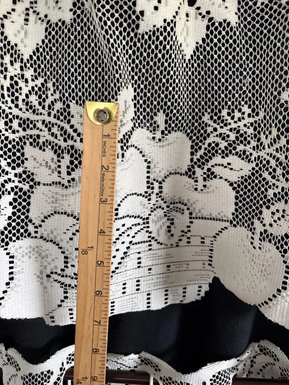 Lace Valance Curtain Set 64